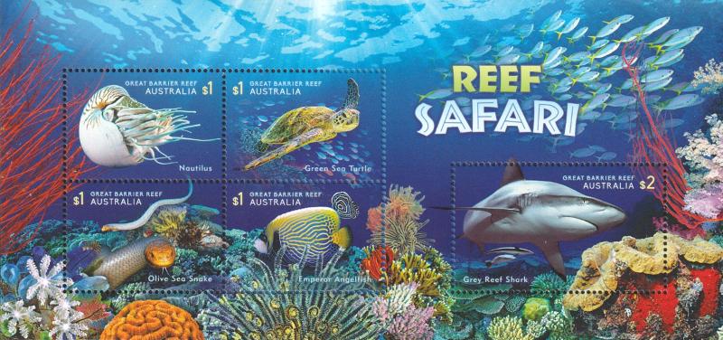 [Stamp Collecting Month - Reef Safari, type ]