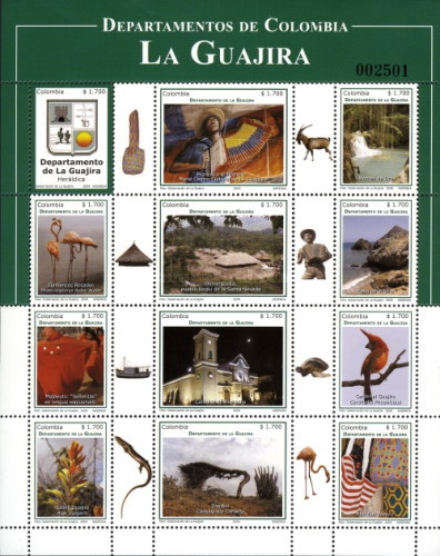 [Departments of Colombia - La Guajira, type ]