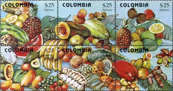 [Airmail - Fruits, type ]
