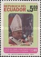 [Visit of Pope John Paul II, type BUD]