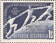 [The 4th World Congress of the International Confederation of Free Trade Unions, type UE]
