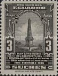 [Airmail - The 150th Anniversary of the Birth of Marshal Sucre, type SU]