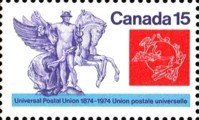 [The 100th Anniversary of UPU, type RS]
