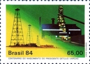 [The 100th Anniversary of the Birth of Getulio Vargas, President 1930-45 and 1951-54, type BXW]