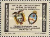 [Airmail - State Visit of President Lanusse of Argentine Republic, type BDU]
