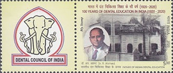 [The 100th Anniversary of Dental Education in India - Personalized Vignette, type EZE]