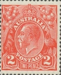 [King George V - Different Watermark, type B35]
