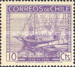 [The 400th Anniversary of Discovery of Chile, type CJ]