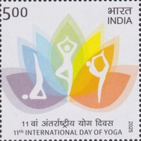 [The 11th International Day of Yoga, type FLU]