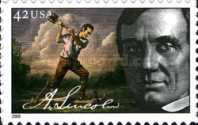 [The 200th Anniversary of the Birth of Abraham Lincoln, 1809-1865 - Self-Adhesive Stamps, type FMS]