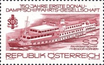 [The 150th Anniversary of the First Danube Steam Shipping Company, type AQY]