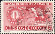 [Airmail - The 25th Anniversary of Agricultural Credit Bank, type XY]