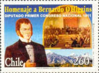 [Bernardo O'Higgins Commemoration - The 190th Anniversary of First National Congress, type BOJ]