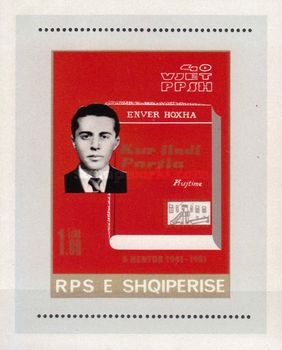 [The 40th Anniversary of the Albanian Labour Party, type BAR]