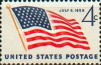 [New American Flag with 49 Stars, type WI]