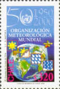 [The 50th Anniversary of World Meteorological Organization, type BLT]