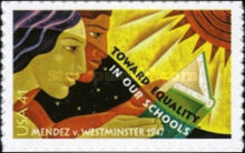 [Towards Equality in Our Schools - The 60th Anniversary of Mendez v. Westminster - Self-Adhesive, type FGG]