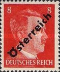[Adolf Hitler, 1889-1945 - German Empire Postage Stamps Overprinted "Österreich", type HM2]