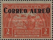 [Airmail - Previous Issues Overprinted "CORREO AEREO", type IC10]