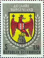 [The 40th Anniversary of Burgenland, type XZ]