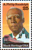 [Black Heritage - A. Phillip Randolph, type BRK]