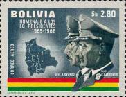 [Airmail - Co-Presidents Commemoration, Generals Barrientos and Ovando, type MG2]