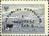 [Postage Stamps of 1945 Surcharged, type ER1]
