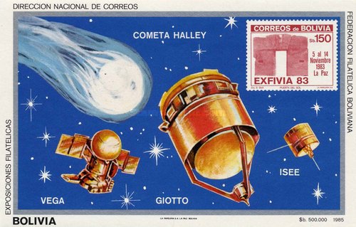[Space - Halley's Comet, type ZAO]