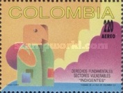 [Airmail - The 200th Anniversary of French Declaration of Human Rights, type BJI]