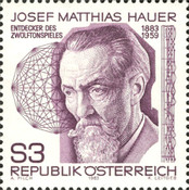 [The 100th Anniversary of Josef Matthias Hauer, type AVZ]