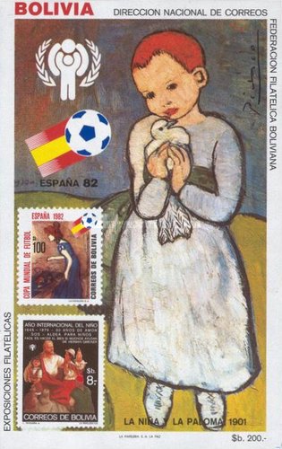 [International Year of the Child & Football World Cup - Spain, type ZAA]