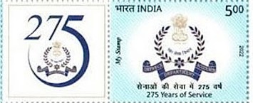 [The 275th Anniversary of the Defence Account Department - Personalized Vignette, type FBF]