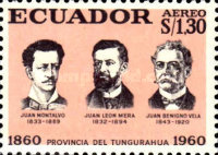 [Airmail - The 100th Anniversary of Tungurahua Province, type AKY]