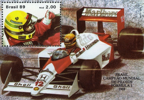 [Ayrton Senna Formula One Motor Racing World Championship Title, 1988, type ]