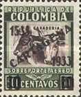 [The 400th Anniversary of Cartagena City - Previous Issues Surcharged, type JG]
