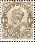 [King George V, 1865-1936 - Inscription "INDIA POSTAGE", type XBC]