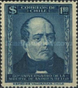 [The 80th Anniversary of the Death of Andres Bello, 1781-1865, type FB]