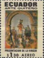 [Airmail - Quito Religious Art, type BCU]