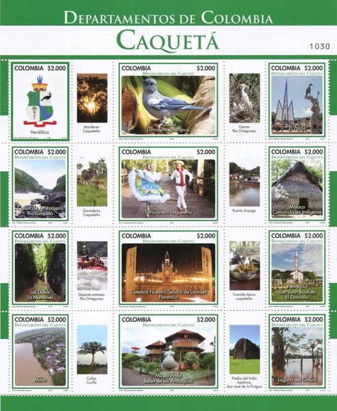 [Departments of Colombia - Caqueta, type ]