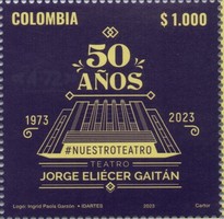 [The 50th Anniversary of the Jorge Eliécer Gaitán  Theater, type EBI]
