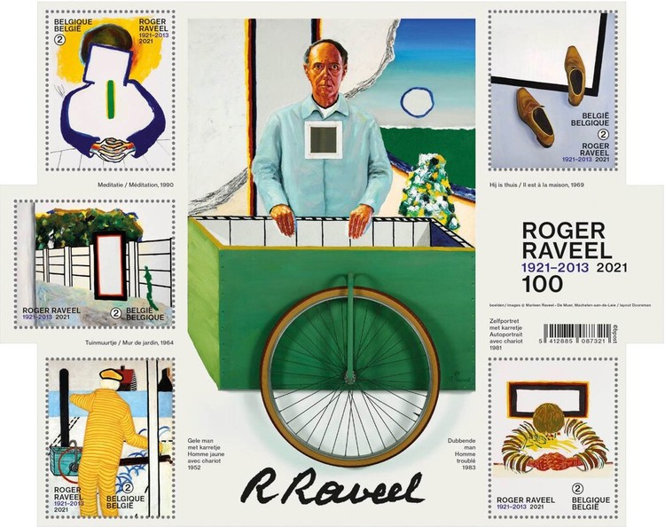 [The 100th Anniversary of the Birth of Roger Raveel, 1921-2013, type ]