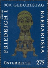 [The 900th Anniversary of the Birth of Frederick I "Barbarossa", 1135-1190, type DXR]