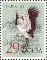 [Birds - Black-necked Crane and Whooping Crane, type CIQ]