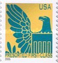 [American Eagle - Self-Adhesive Coil Stamps - Inscription "2005" (25 cents), type EJI23]