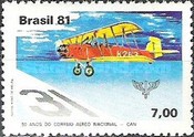 [The 50th Anniversary of the National Airmail Service, type BQG]