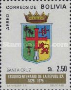[Airmail - The 150th Anniversary of the Republic - First Issue, Provincial Arms, type TE]