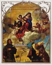 [Christmas - "Virgin in the Glory" by Titian, type ]