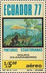 [Airmail - Ecuadorian Painters, type BNF]