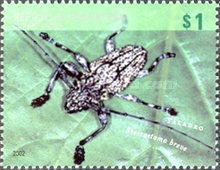 [The 50th Anniversary of the Argentine Federation of Philatelic Entities - Insects, type CQP]