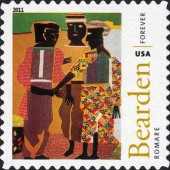 [The 100th Anniversary of the Birth of Fred Romare Harry Bearden, 1911-1988 - Self-Adhesive Stamps (44 cents), type FXB]